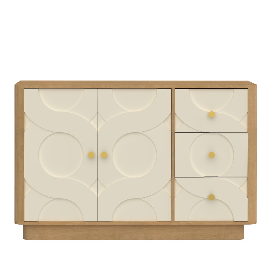 Caviro 2 Door 3 Drawers